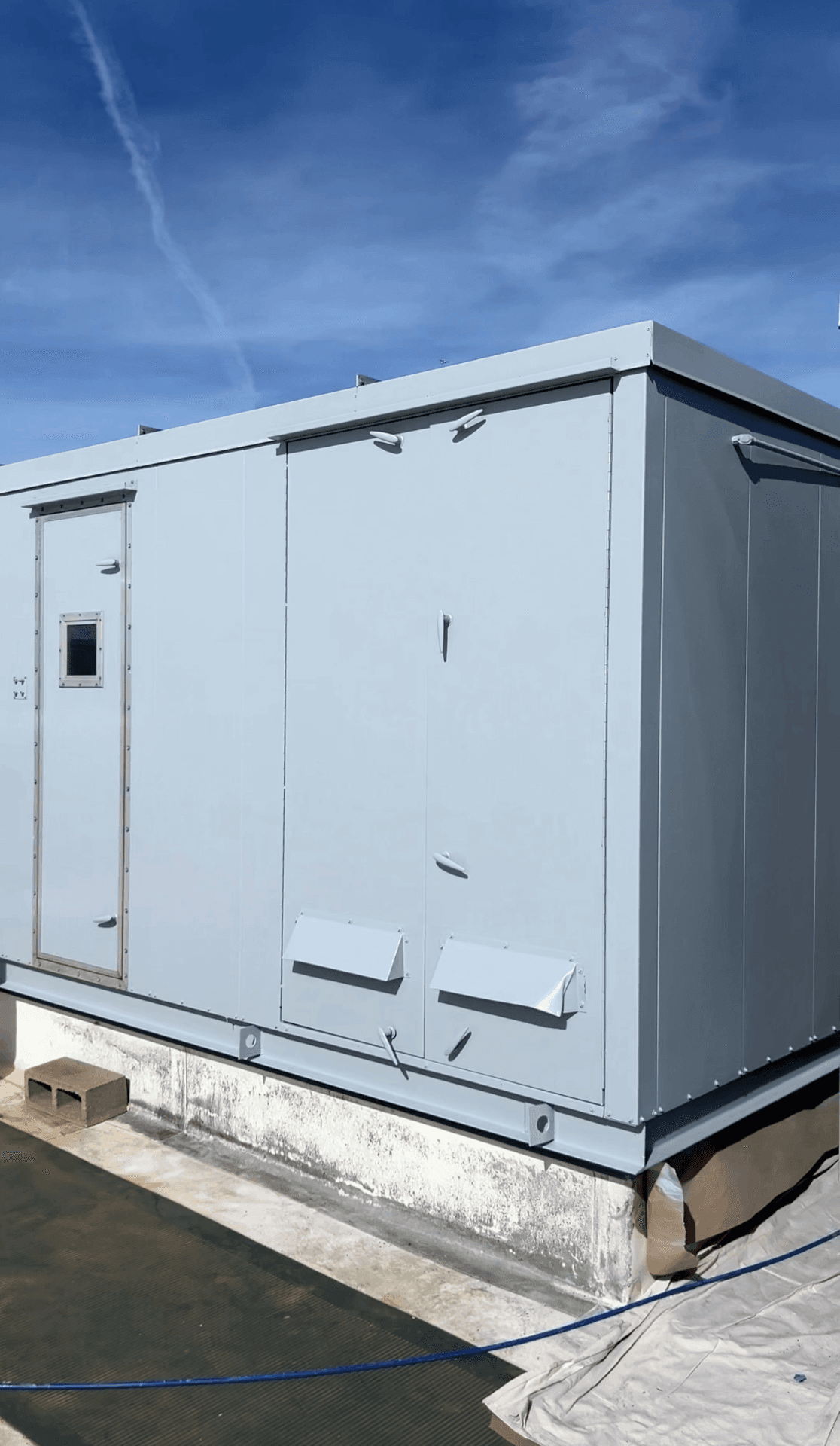 Hospital Rooftop HVAC - After