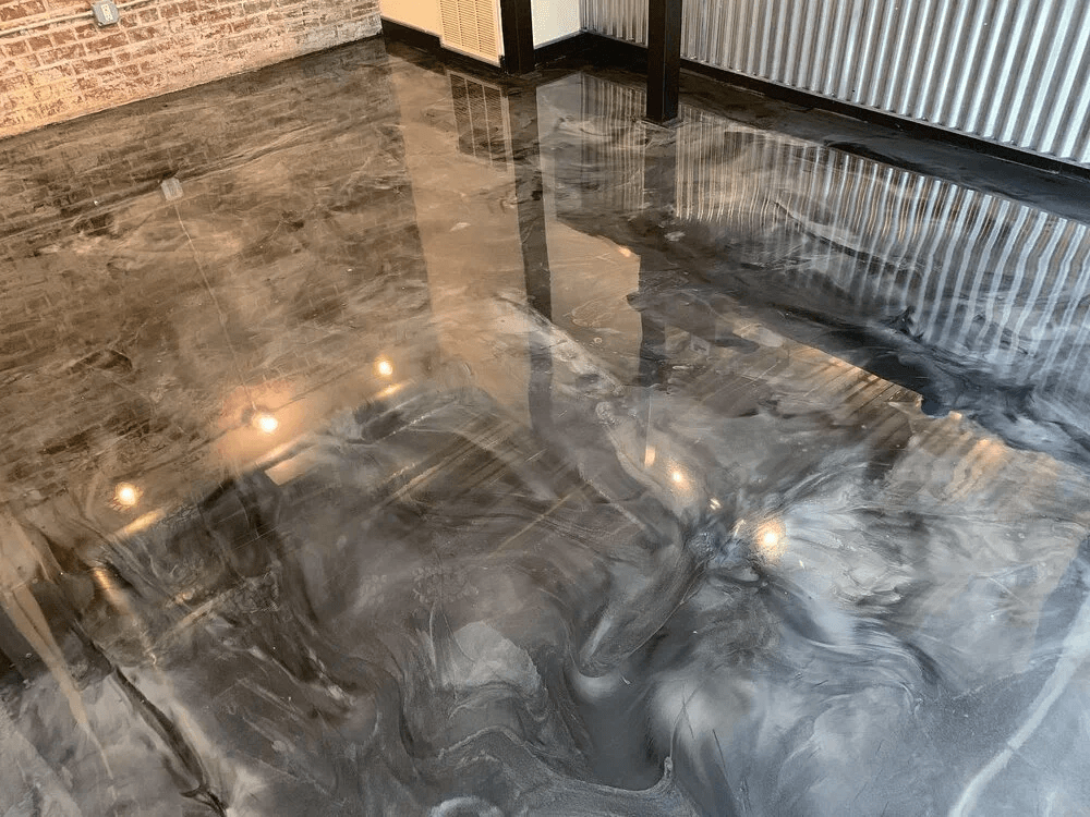 Metallic epoxy floor 1