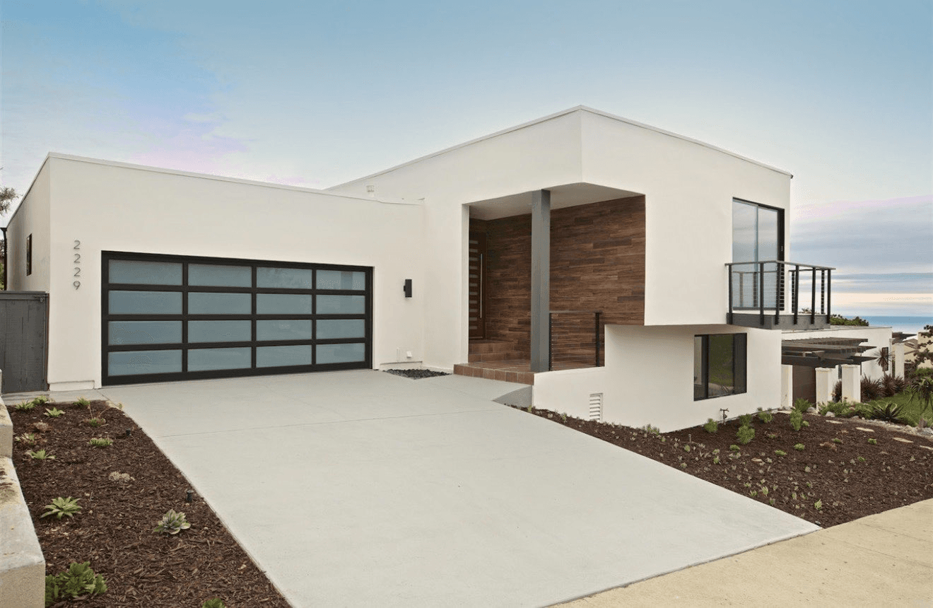 Modern home exterior - front