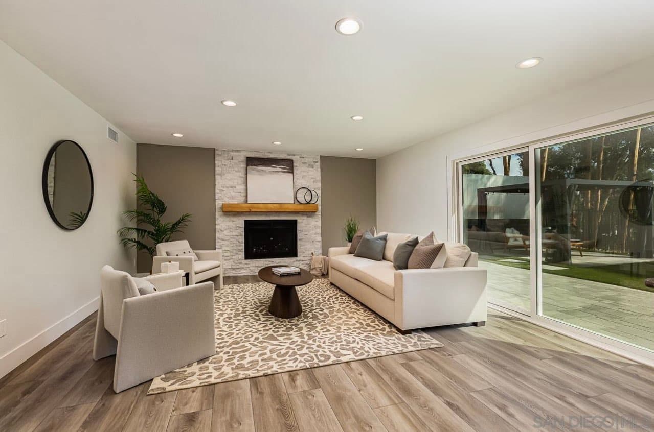 Interior living room painting