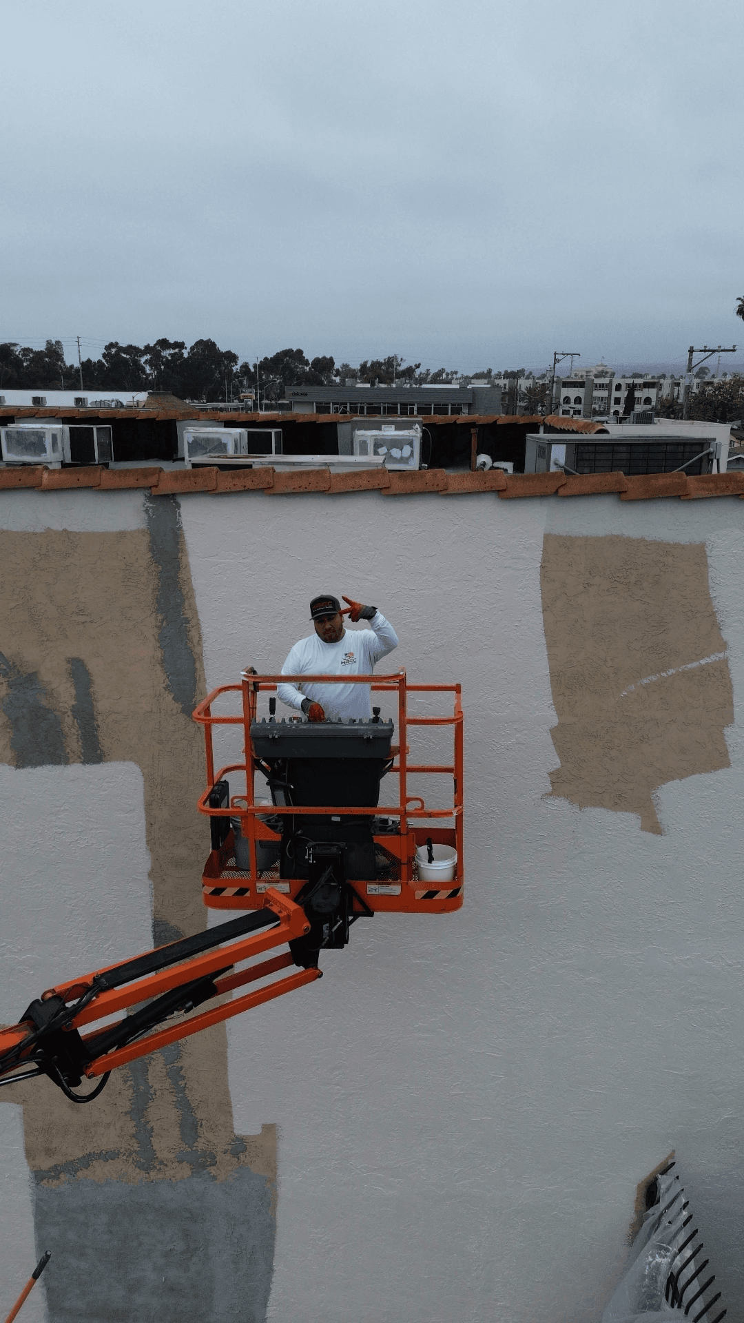 Commercial roof coating